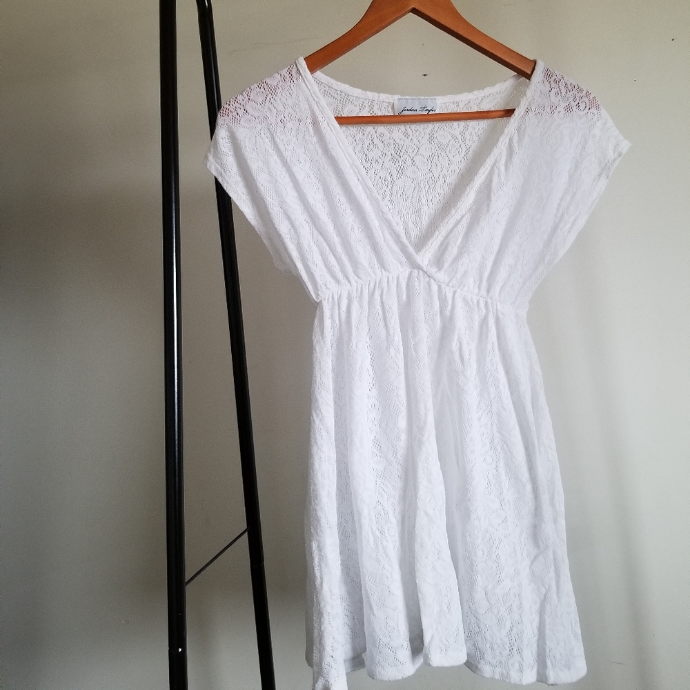 Lace Swim Cover-Up
